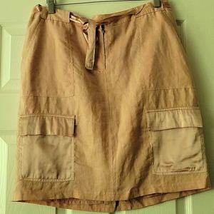 Allison  Taylor Linen Skirt